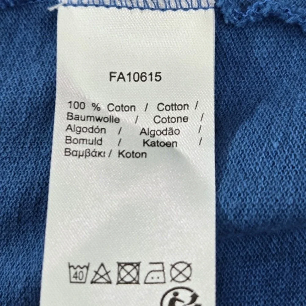 Lacoste Men Polo L Blue‎ Logo Button Short Sleeve